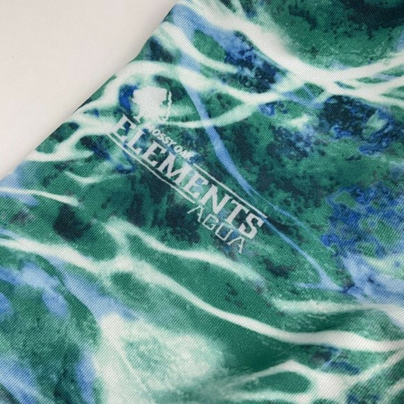 Mossy Oak Shirt Mens LS Fishing XL Vented Tech Tee Upf 40+ Wicking Nautical Nwt - Picture 11 of 11